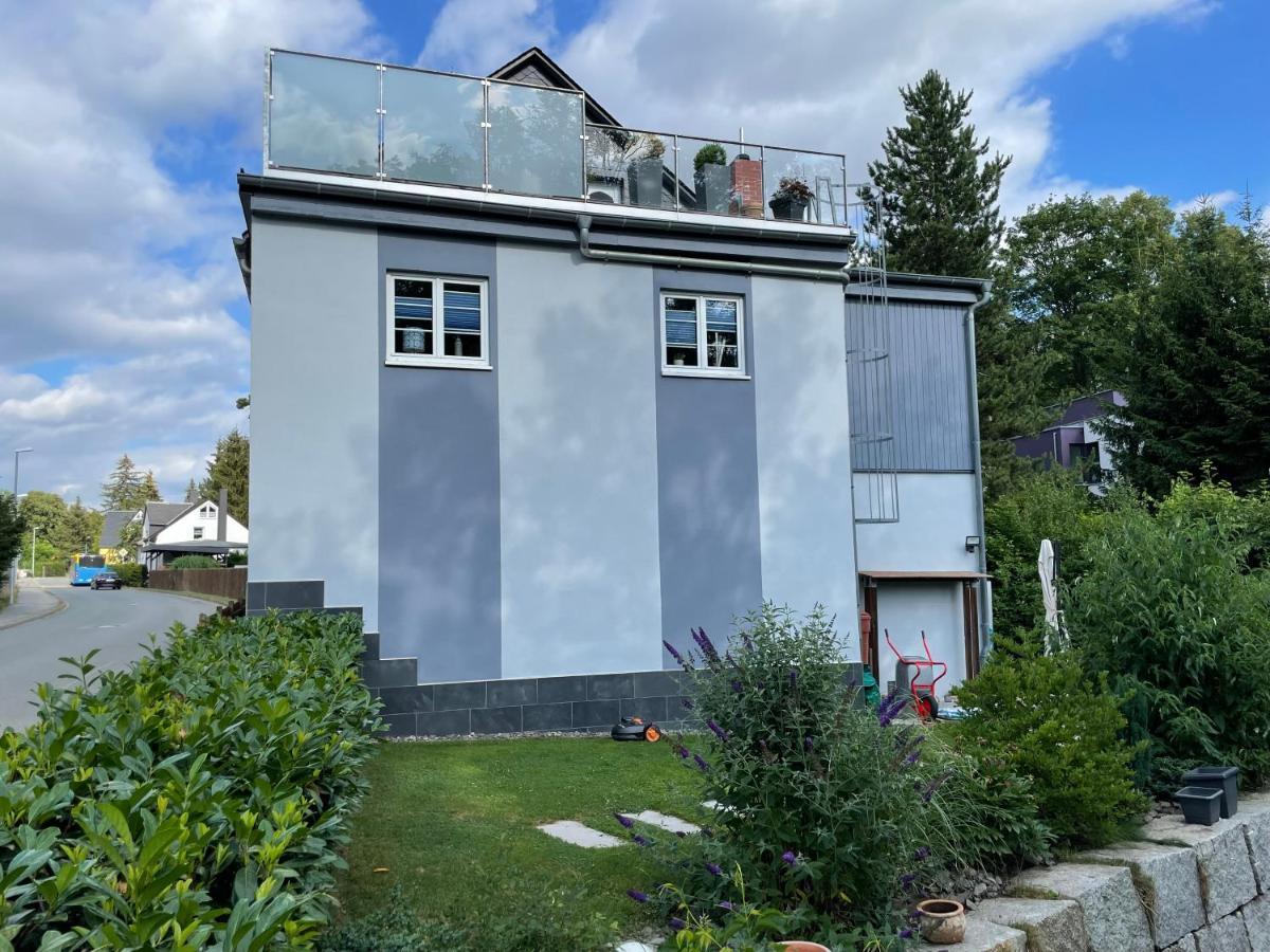 Ferienhaus Villa Adelsberg Mit Dachterrasse In Zentraler Lage Fuer Bis Zu 10 Personen Chemnitz Exterior photo
